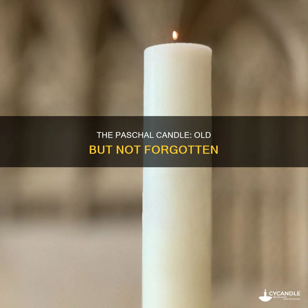 what happens to the old paschal candle