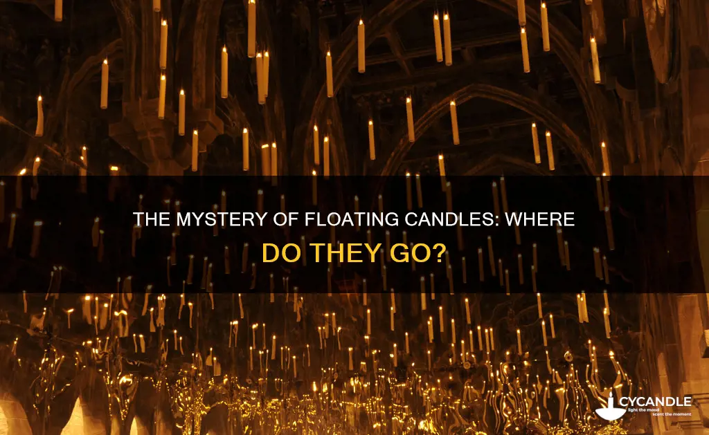 what happens to those floating candles