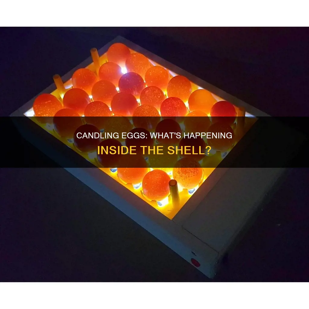 what happens when egg undergoes candling