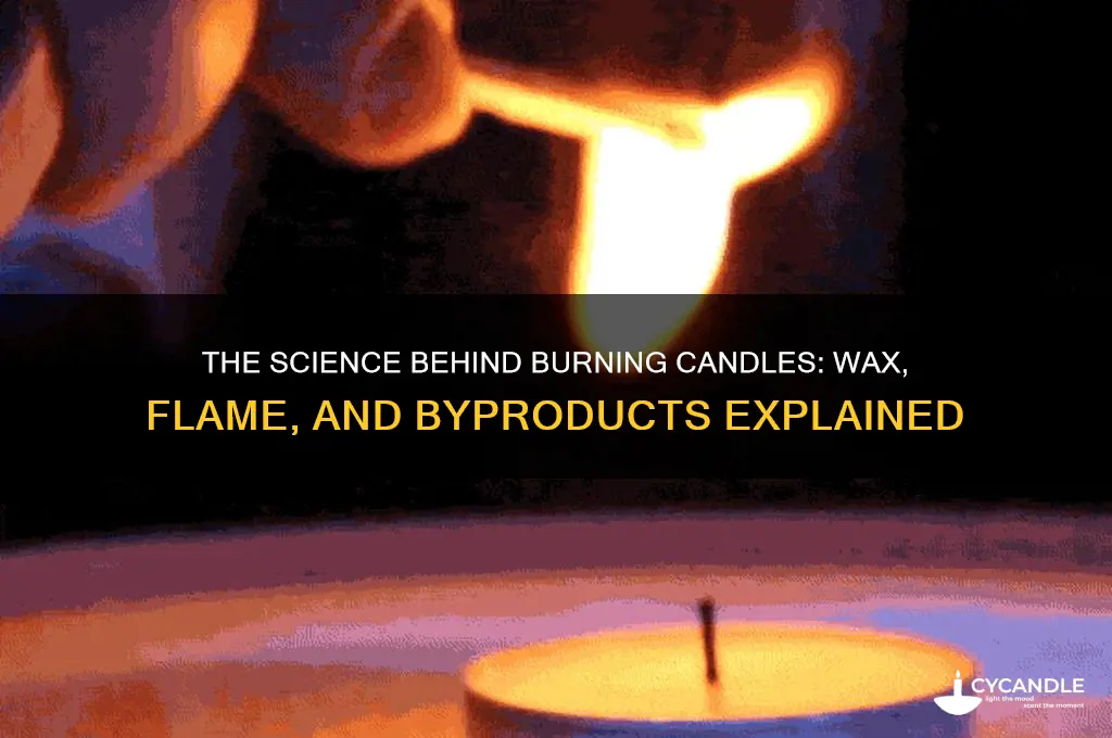 what happens when u burn a candle