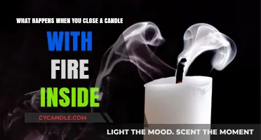 Extinguishing Flames: The Surprising Effects of Closing a Burning Candle