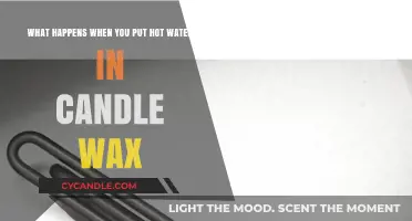 Hot Water Meets Candle Wax: Surprising Reactions and Science Explained