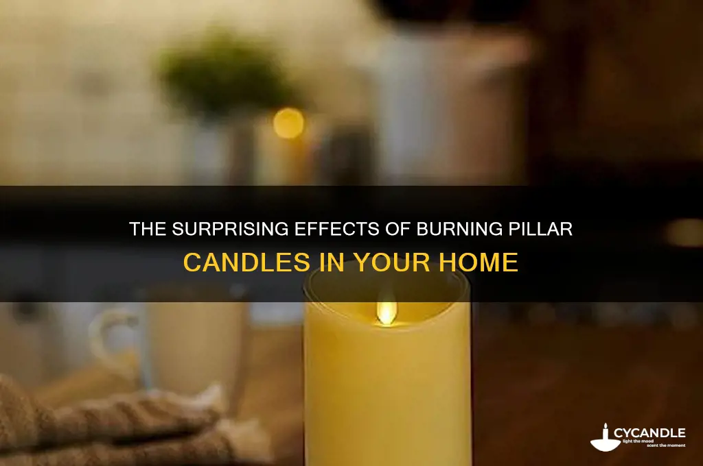 what happens when you use pillar candles