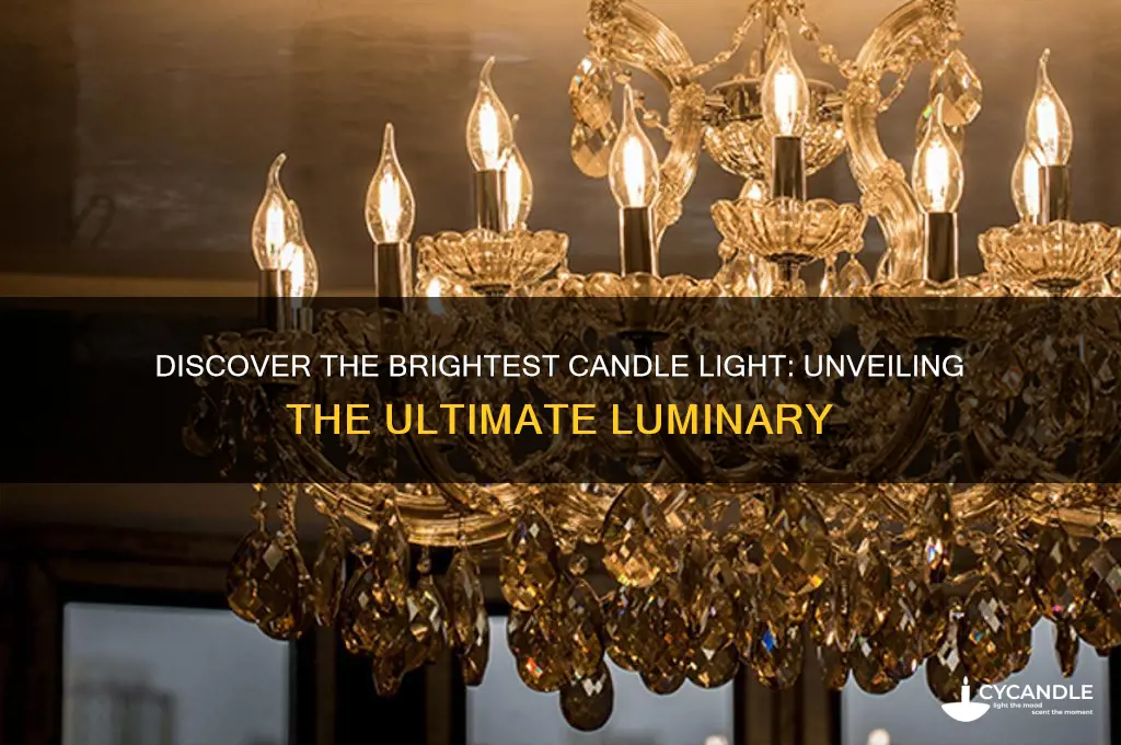 what has the highest candle light