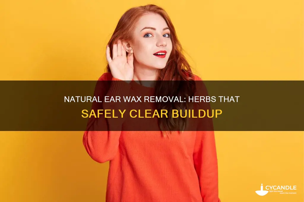 what herp can clear ear wax