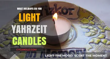 Lighting Yahrzeit Candles: Honoring Loved Ones on These Jewish Holidays