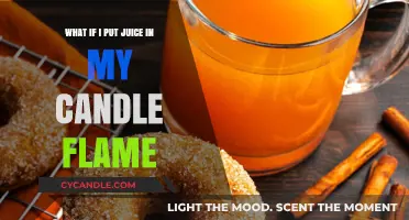 Juice in Candle Flame: A Risky Experiment or Creative Hack?