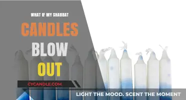 Shabbat Candles Blow Out? What to Do and Why It’s Okay
