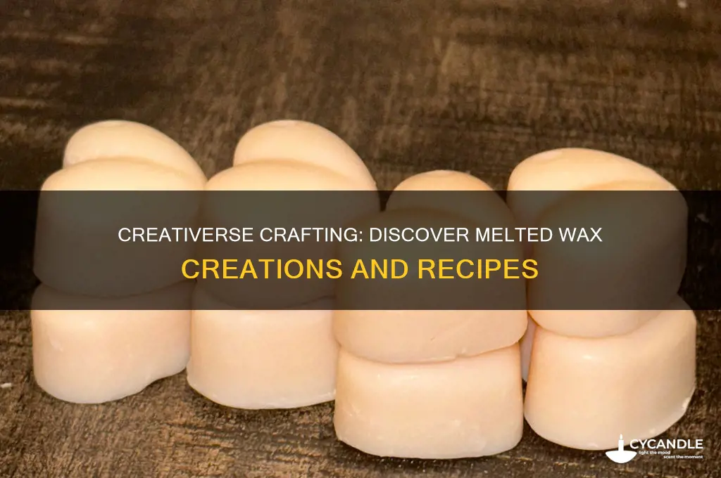 what in creativerse can be made into melted wax