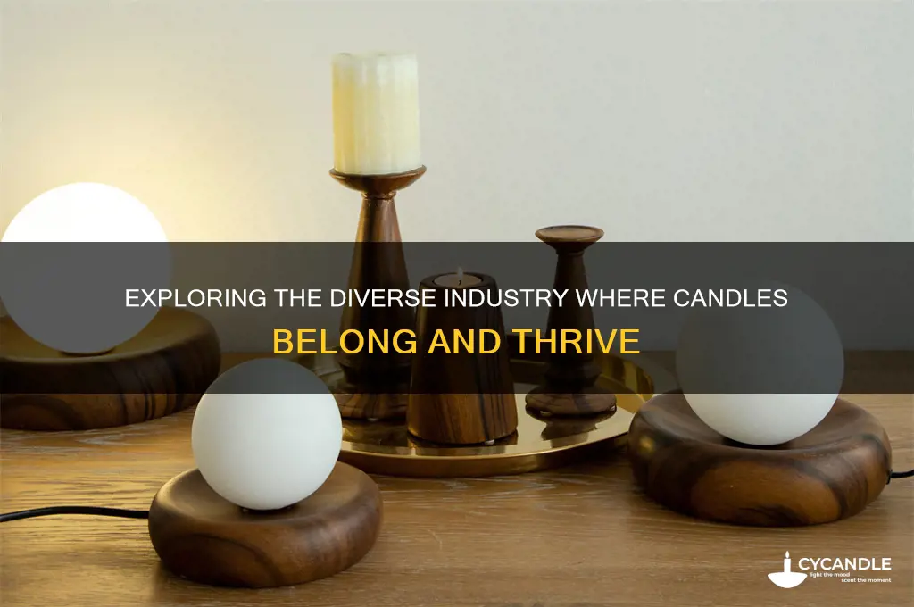 what industry are candles in