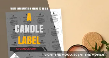Essential Candle Label Requirements: Safety, Compliance, and Consumer Information