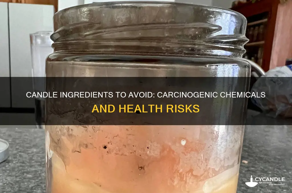 what ingredient in candles are carcinogenic
