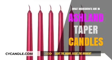 Unveiling Ashland Taper Candles: Ingredients and Craftsmanship Explained