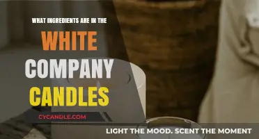 Unveiling The White Company Candles: Ingredients and Fragrance Secrets