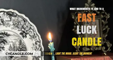 Enhance Your Fast Luck Candle with These Powerful Ingredients
