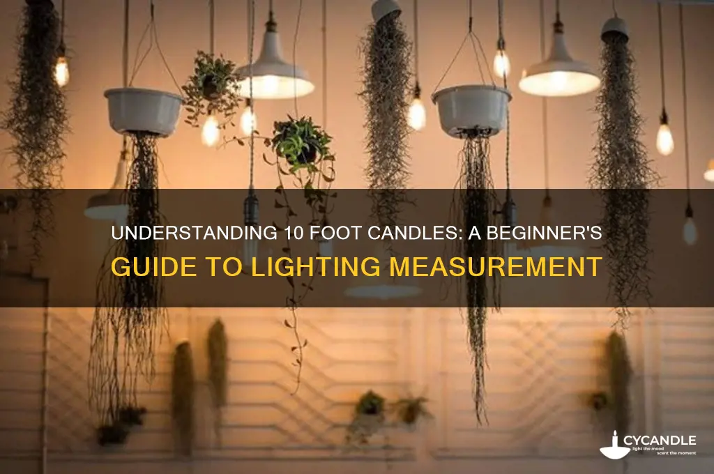 what is 10 foot candles