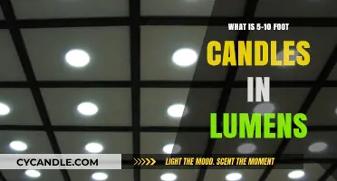 Understanding Lumens: Converting 5-10 Foot Candles to Lumens