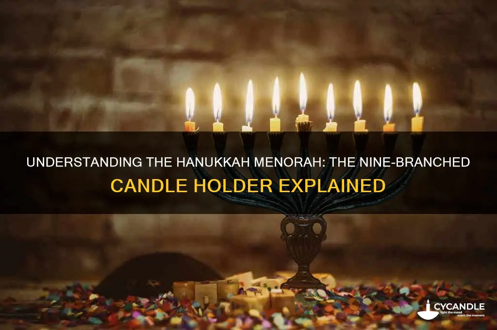 what is a 9 candle menorah callef