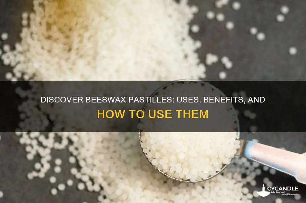 what is a beeswax pastille