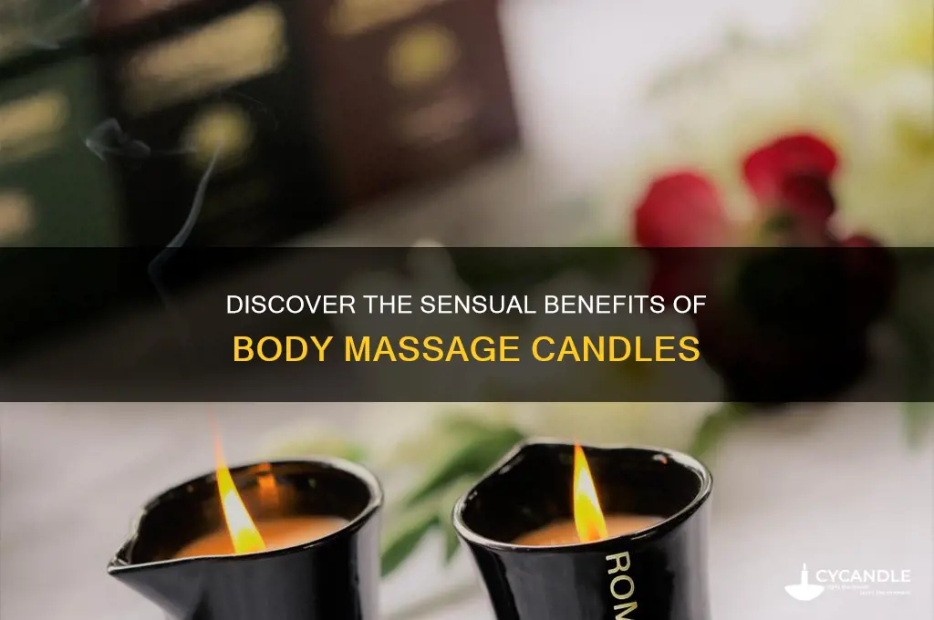 what is a body massage candle