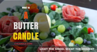 Butter Candles: A Natural Light Source
