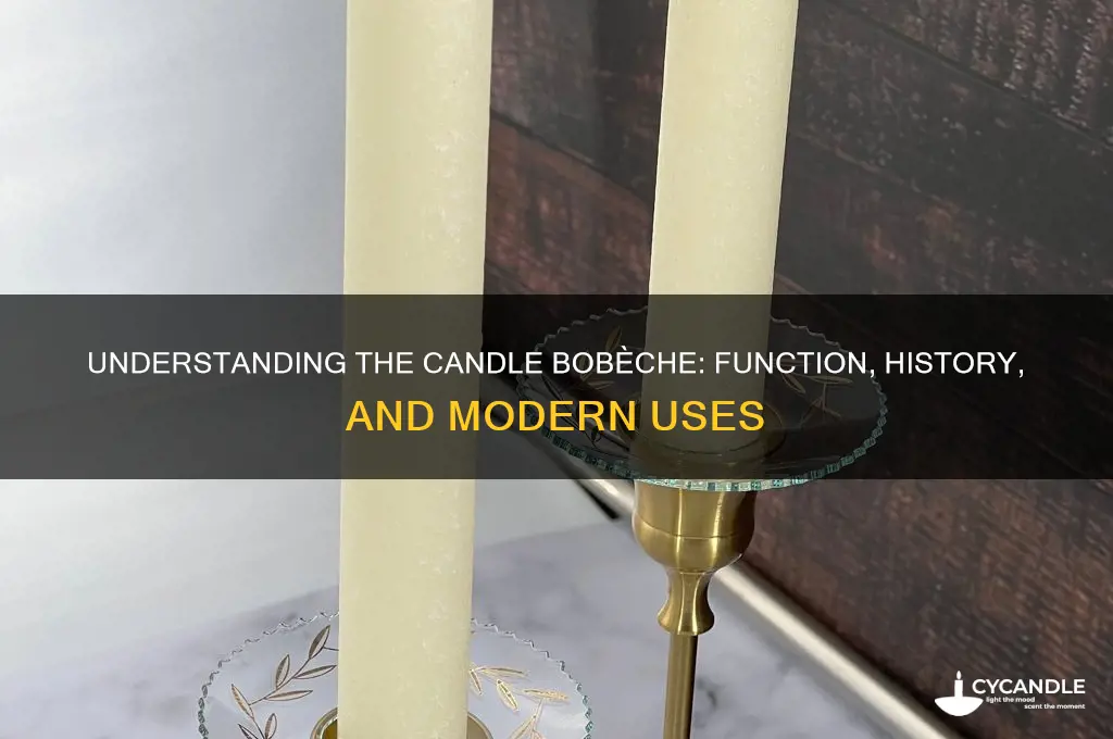 what is a candle bobeche