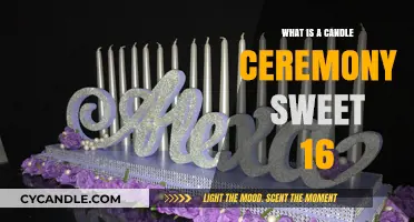 Candle Ceremony Tradition: Celebrating a Sweet 16 Birthday Milestone