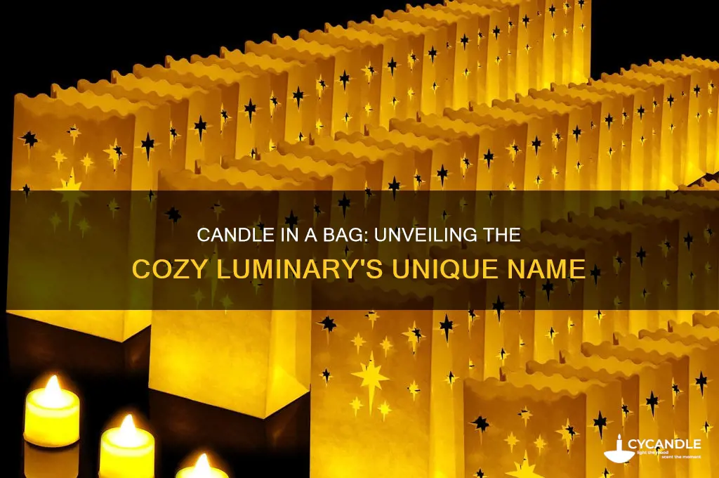what is a candle in a bag called
