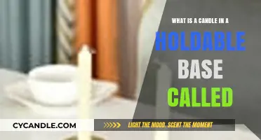 Handheld Candle in a Base: Exploring the Name and Design
