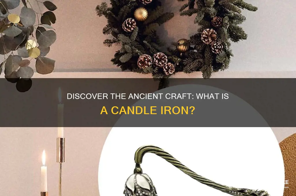 what is a candle iron