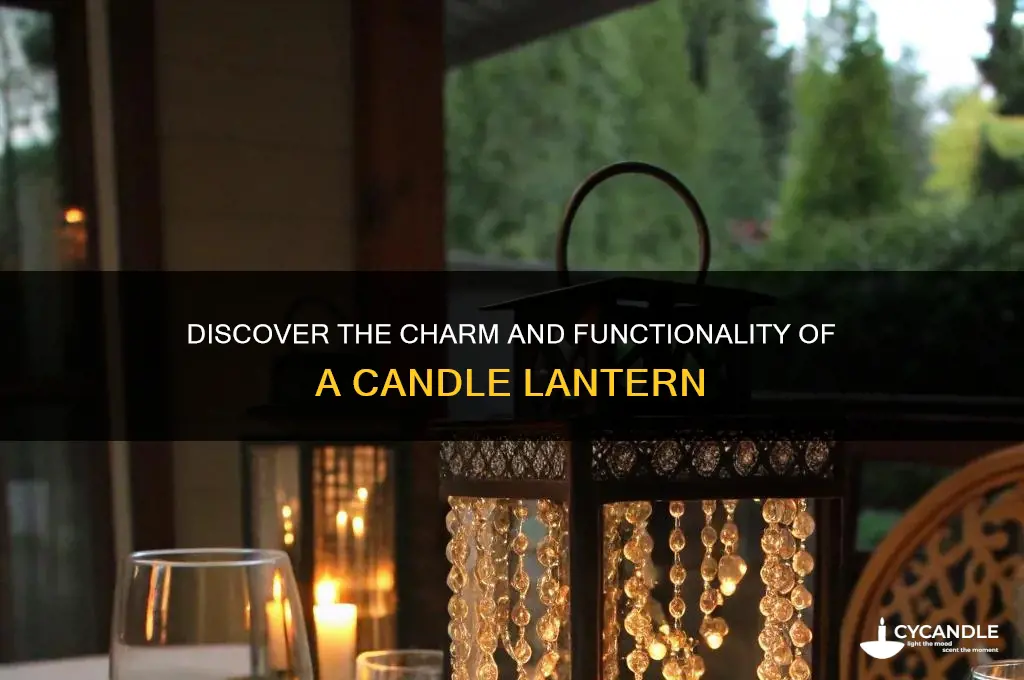 what is a candle lantern