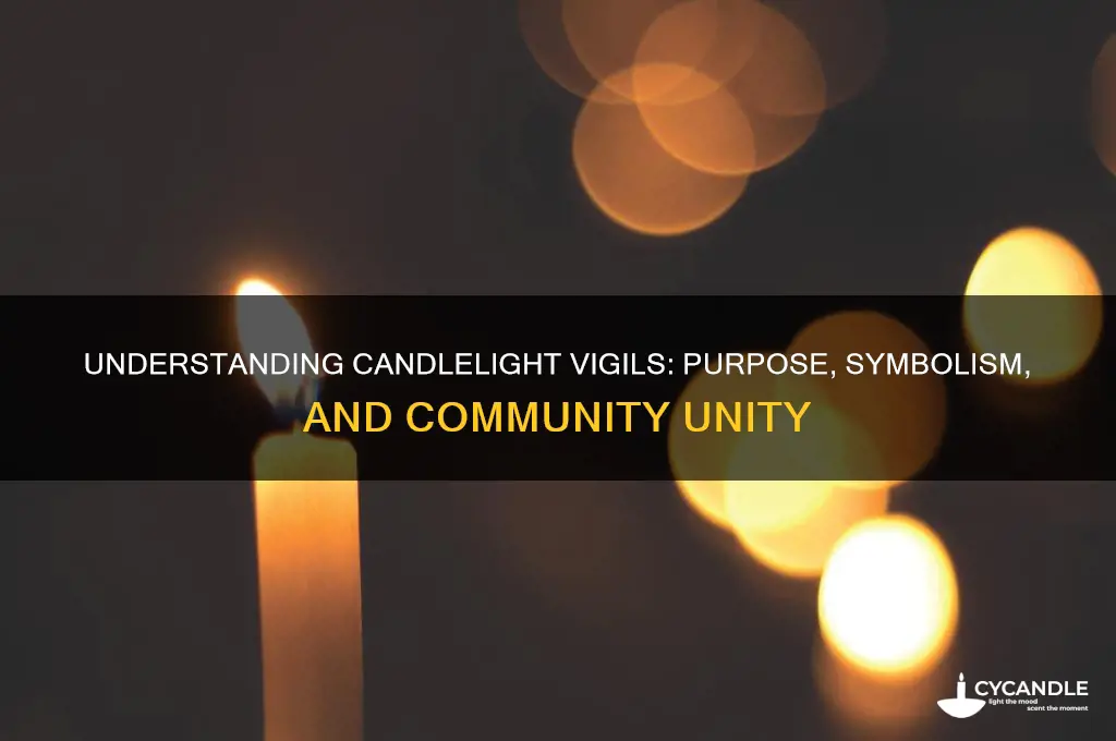 what is a candle light vigil