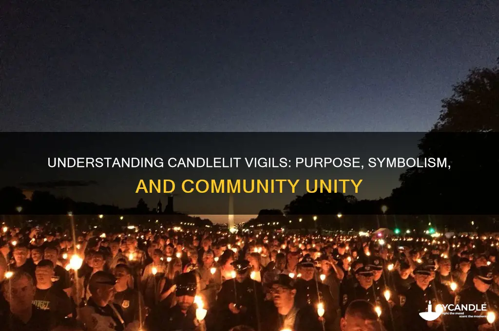what is a candle lit vigil