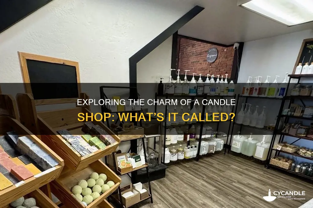 what is a candle shop called