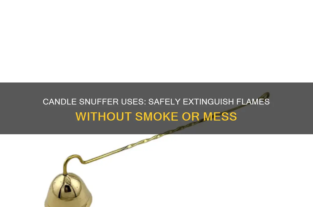 what is a candle snuffer used for