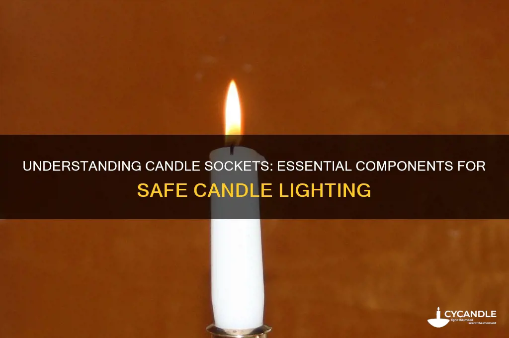 what is a candle socket