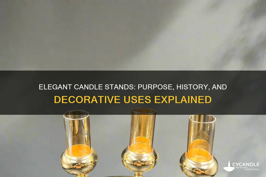 what is a candle stand
