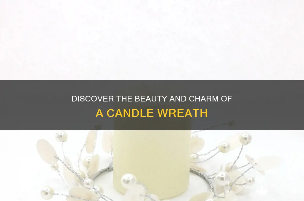 what is a candle wreath