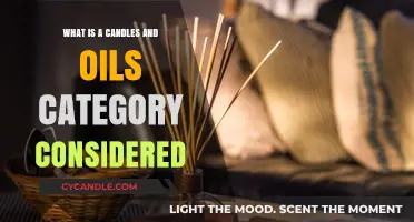 Candles & Oils: A Relaxing Aromatherapy Experience