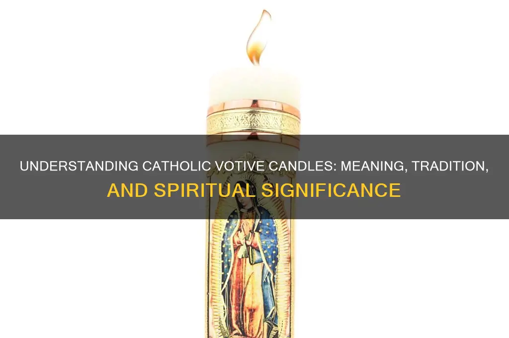 what is a catholic votive candles