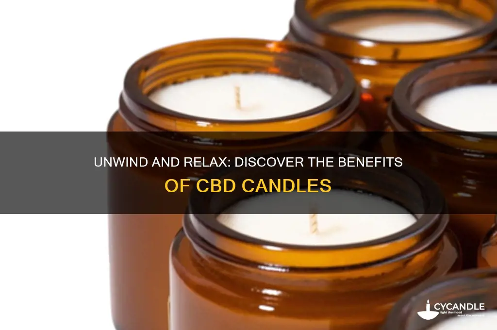 what is a cbd candle