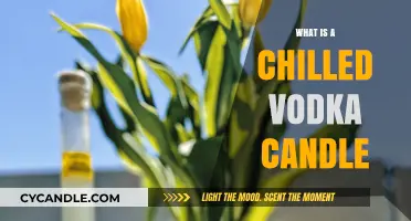 Chilled Vodka Candle: Unveiling the Unique Scented Wax Experience