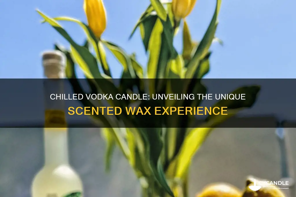 what is a chilled vodka candle