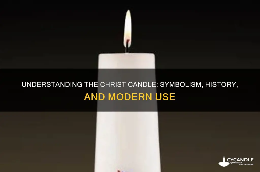 what is a christ candle