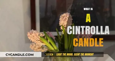 Discover the Unique Charm of a Cintrolla Candle