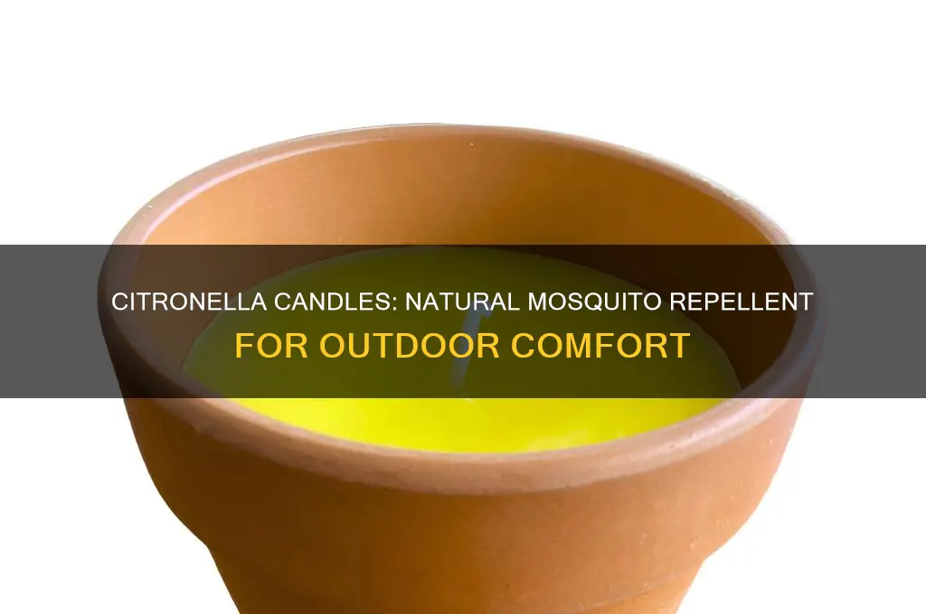 what is a citronella candle for