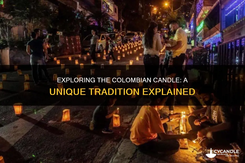what is a colombian candle