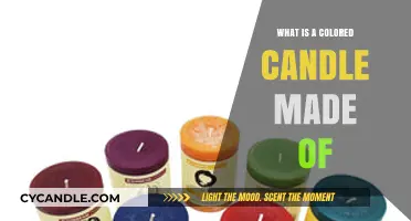 Colored Candles Unveiled: Ingredients and Crafting Process Explained