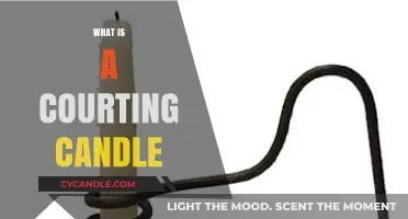 The Romantic History and Tradition of Courting Candles Explained