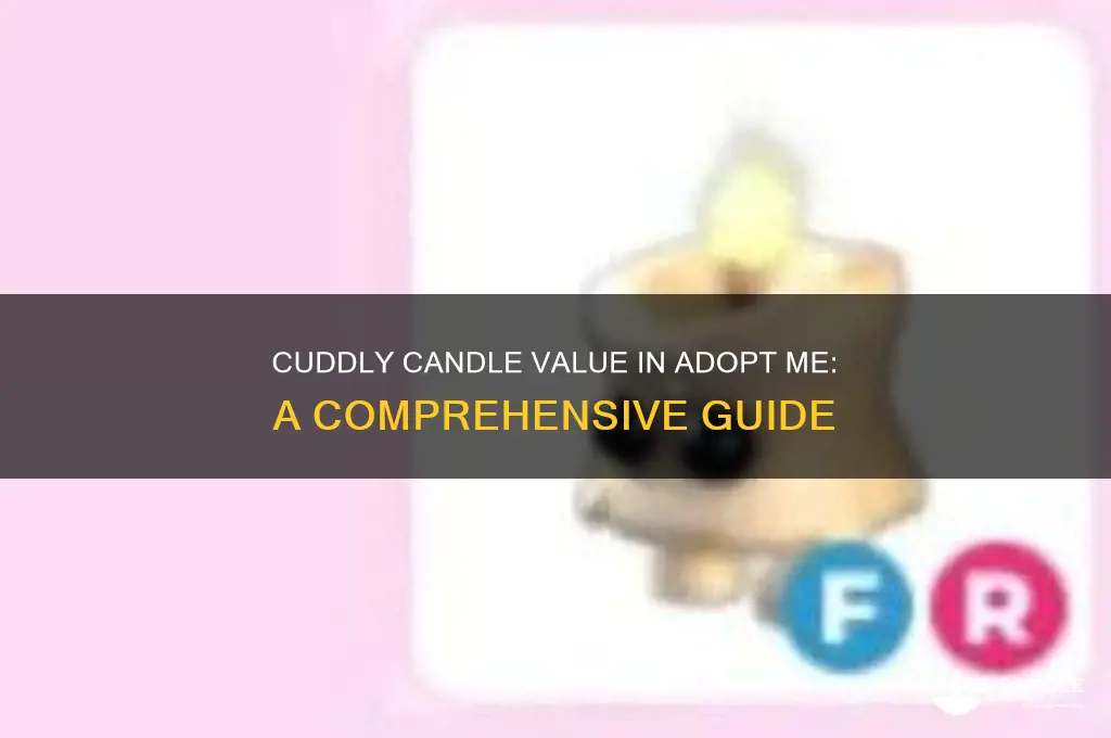 what is a cuddly candle worth in adopt me